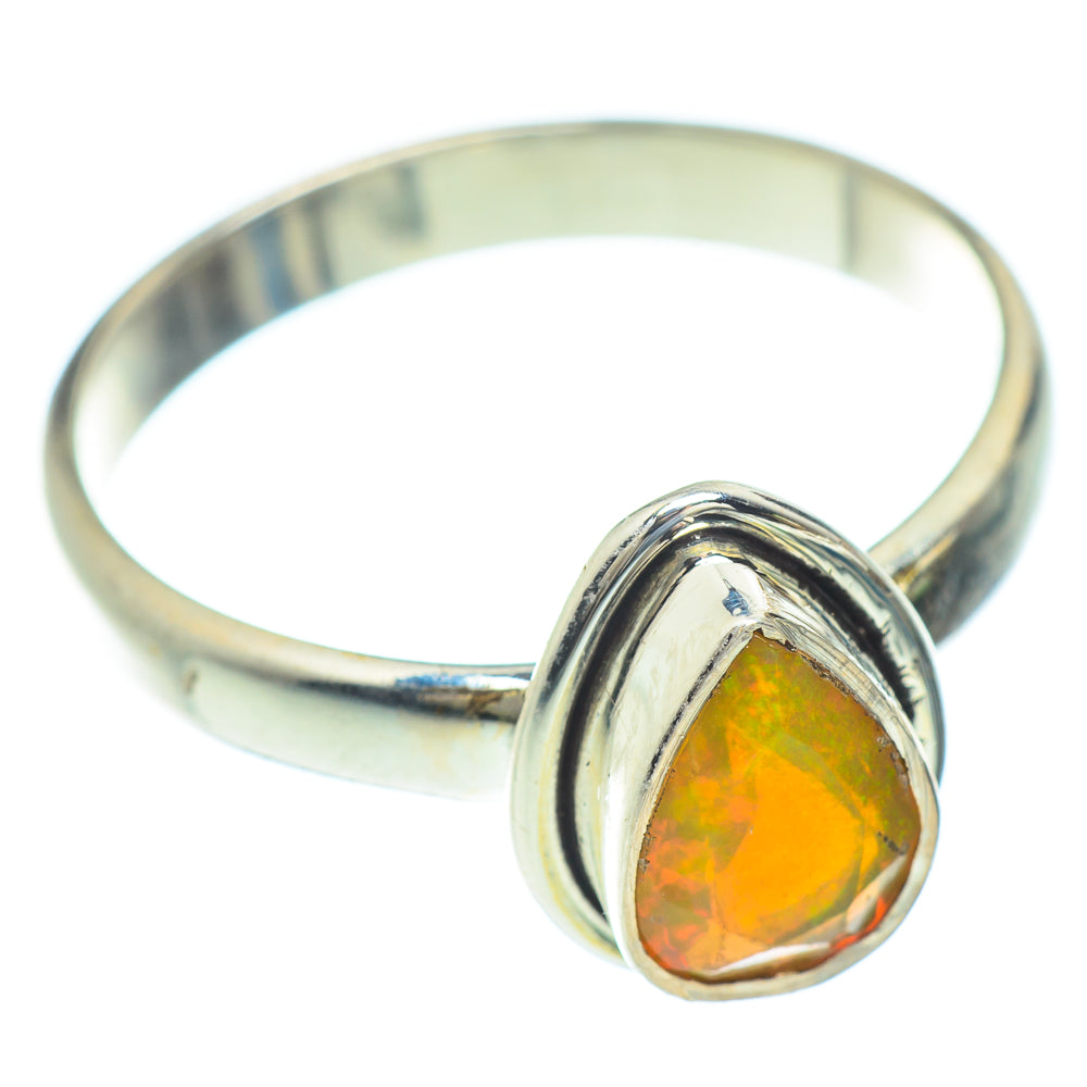 Ethiopian Opal Rings handcrafted by Anasilvercos - RING52696