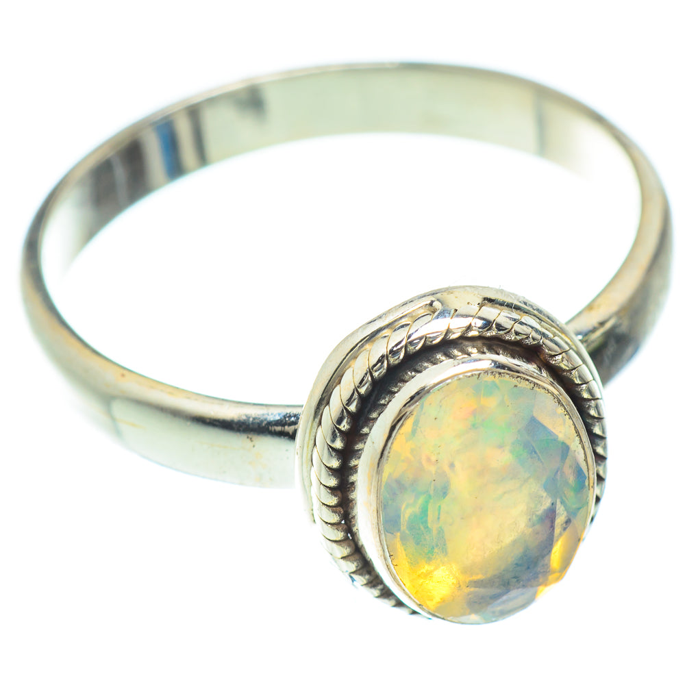 Ethiopian Opal Rings handcrafted by Anasilvercos - RING52697
