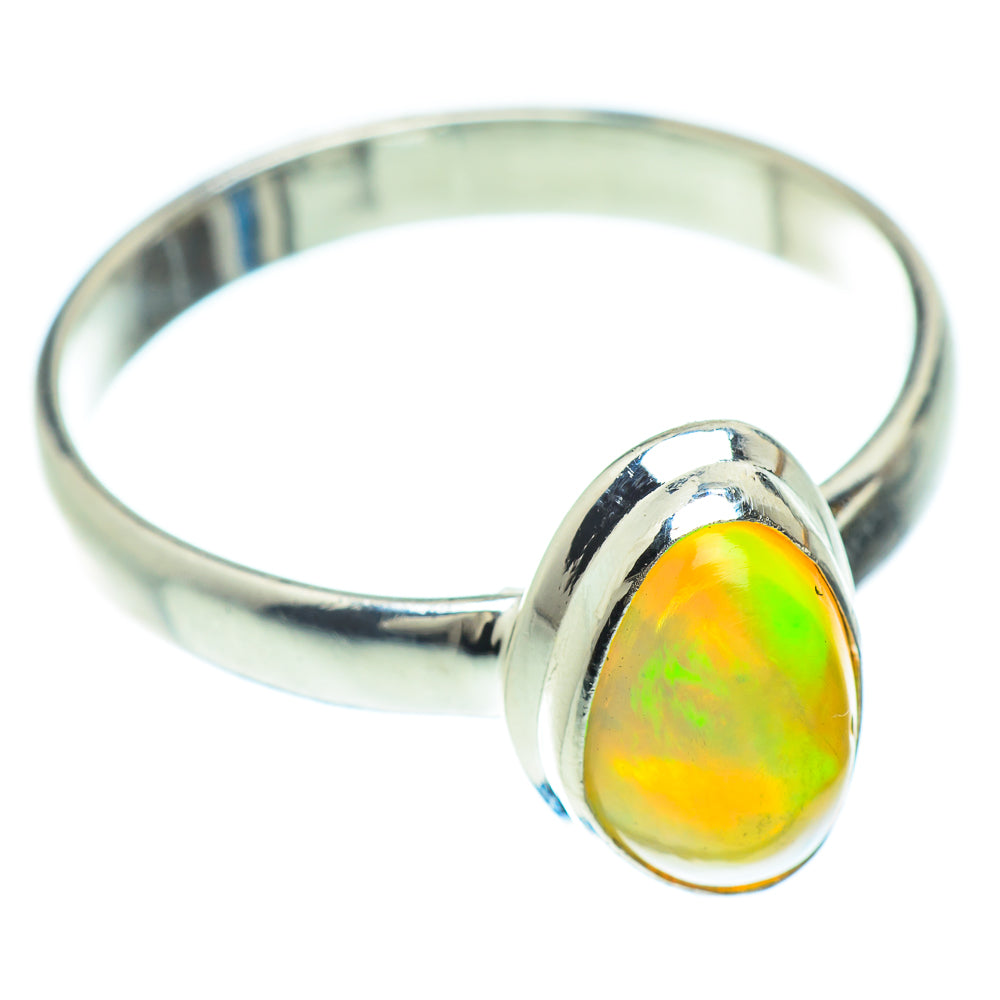 Ethiopian Opal Rings handcrafted by Anasilvercos - RING52717