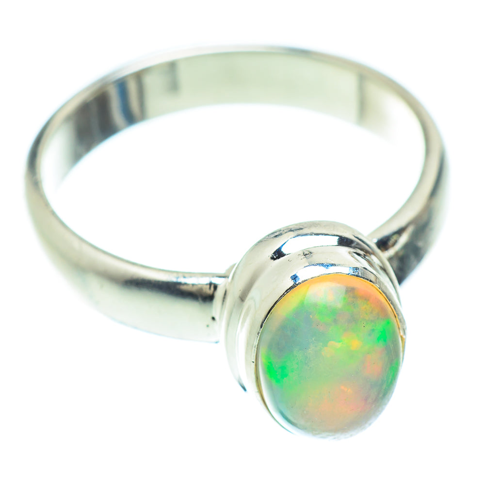 Ethiopian Opal Rings handcrafted by Anasilvercos - RING52719