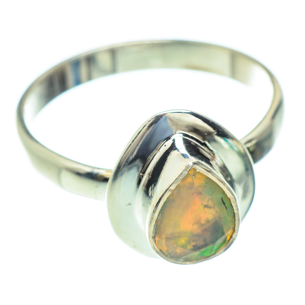 Ethiopian Opal Rings handcrafted by Anasilvercos - RING52735