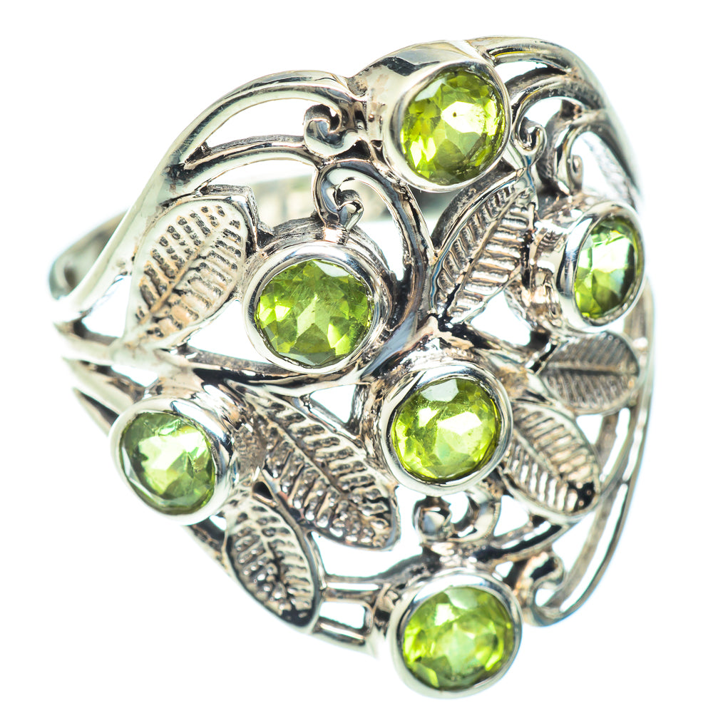 Peridot Rings handcrafted by Anasilvercos - RING52763