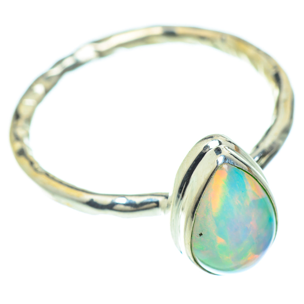 Ethiopian Opal Rings handcrafted by Anasilvercos - RING52769