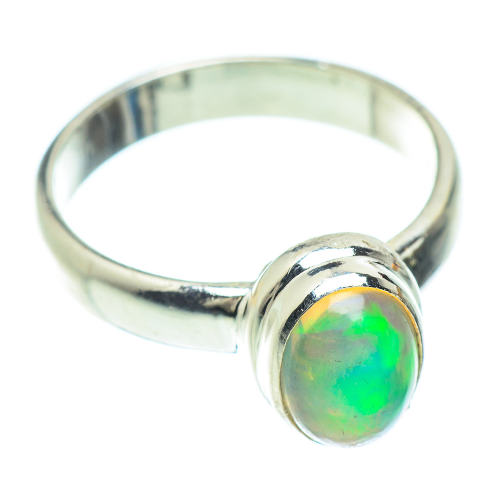 Ethiopian Opal Rings handcrafted by Anasilvercos - RING52770