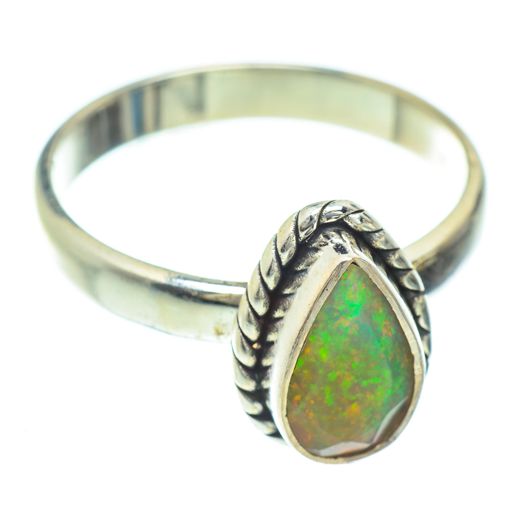 Ethiopian Opal Rings handcrafted by Anasilvercos - RING52785
