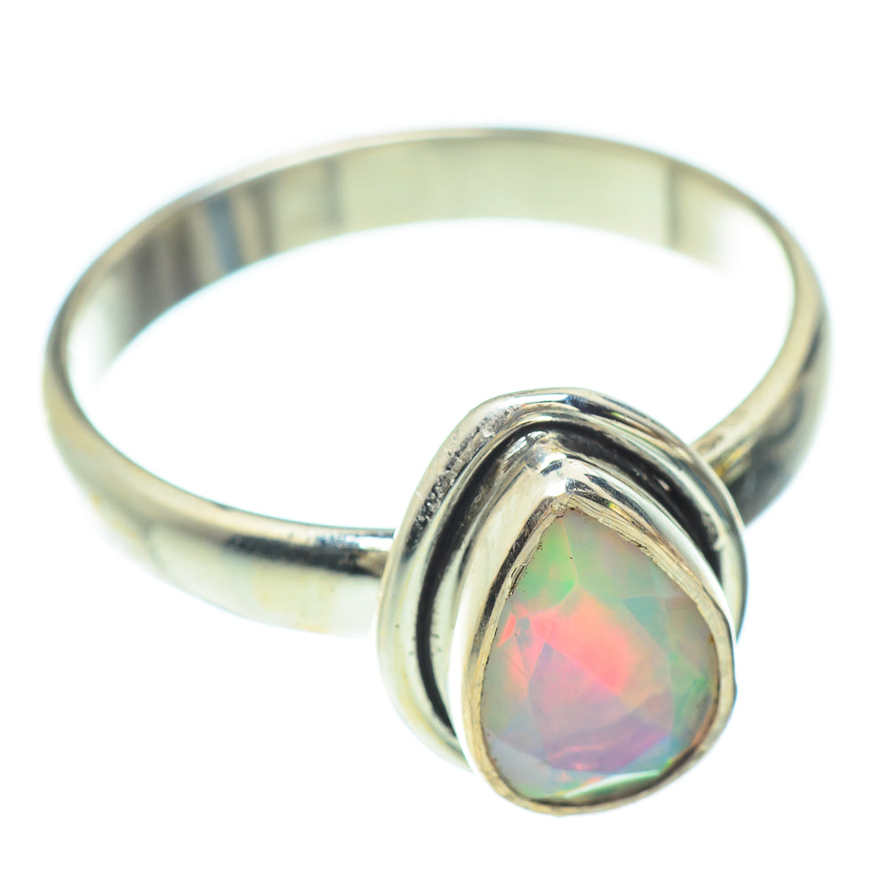 Ethiopian Opal Rings handcrafted by Anasilvercos - RING52801