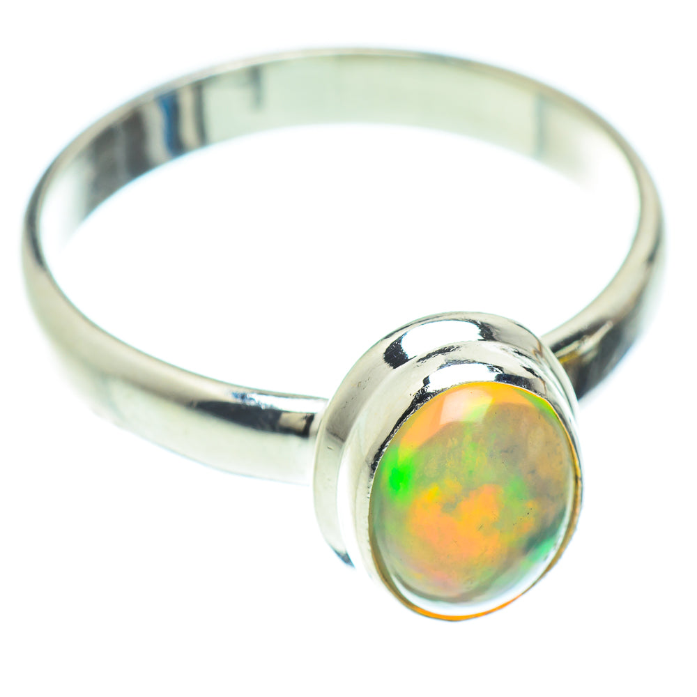 Ethiopian Opal Rings handcrafted by Anasilvercos - RING52802