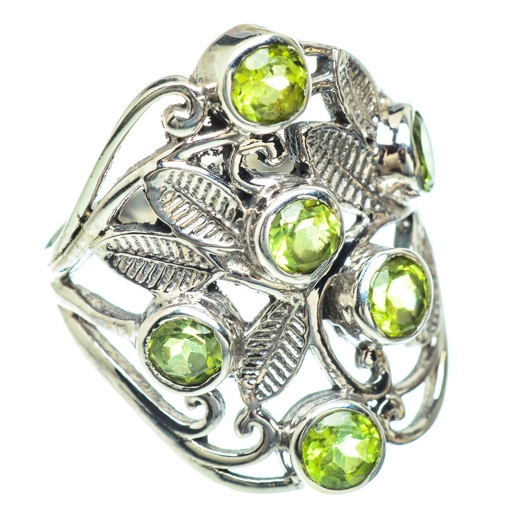 Peridot Rings handcrafted by Anasilvercos - RING52893