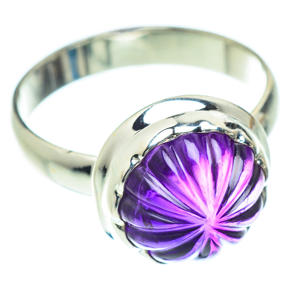 Amethyst Rings handcrafted by Anasilvercos - RING52896