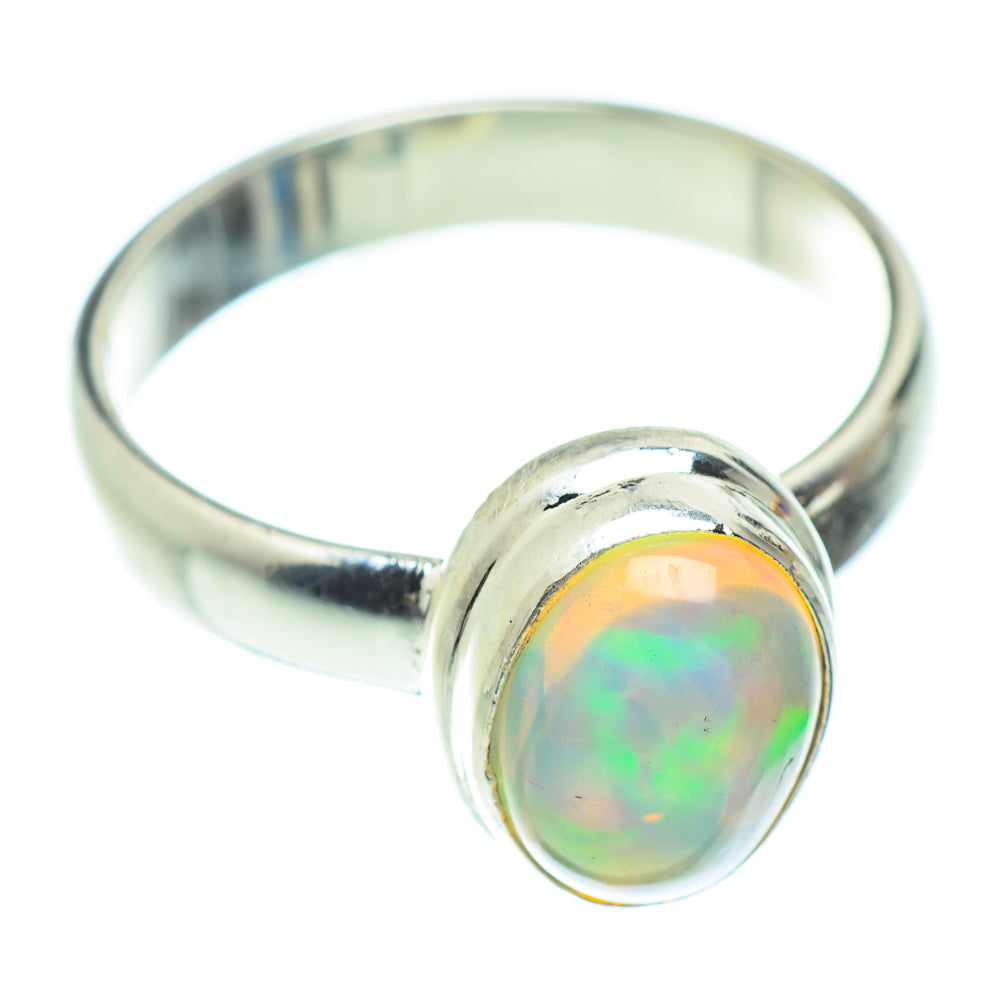 Ethiopian Opal Rings handcrafted by Anasilvercos - RING52923