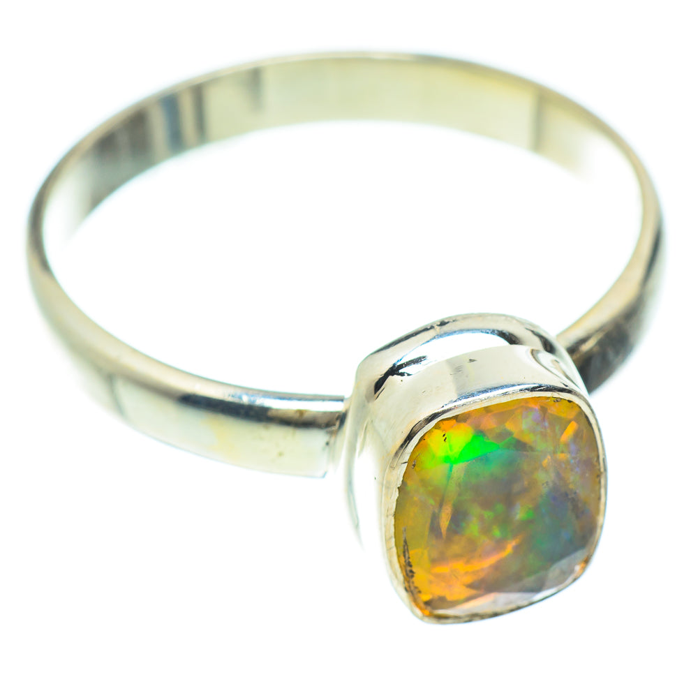 Ethiopian Opal Rings handcrafted by Anasilvercos - RING52926