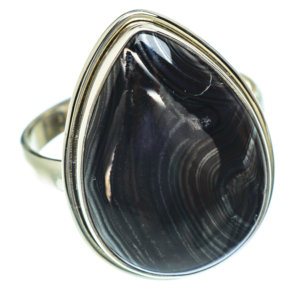 Psilomelane Rings handcrafted by Anasilvercos - RING52980