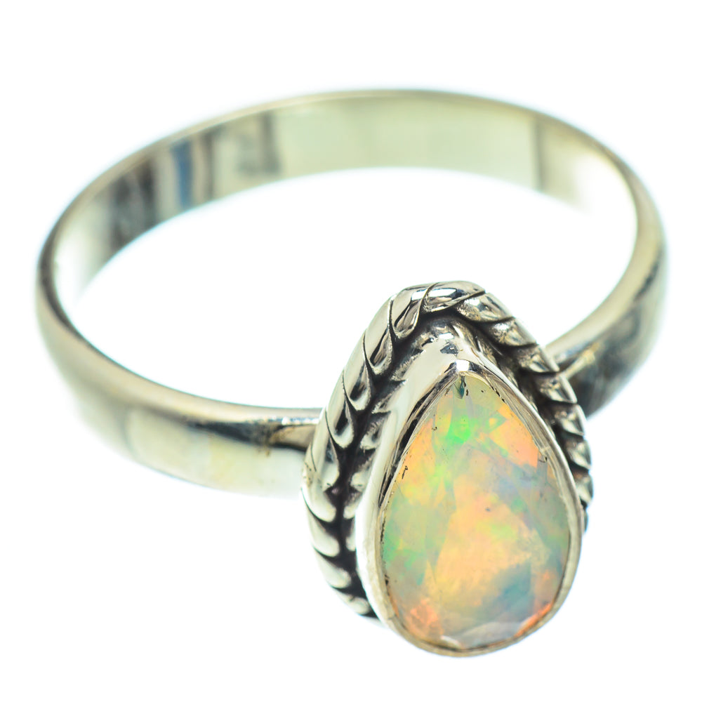 Ethiopian Opal Rings handcrafted by Anasilvercos - RING53040
