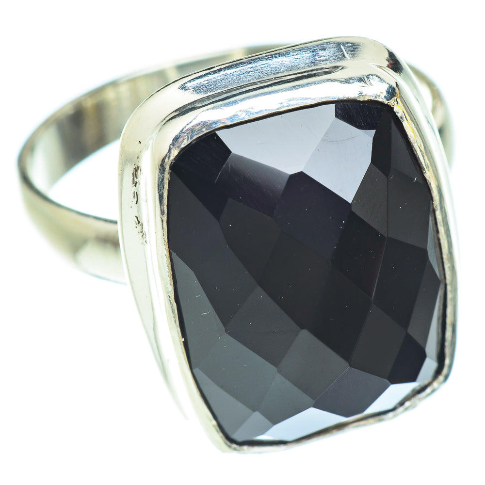 Black Onyx Rings handcrafted by Anasilvercos - RING53058