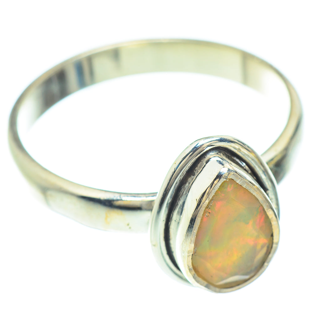 Ethiopian Opal Rings handcrafted by Anasilvercos - RING53084
