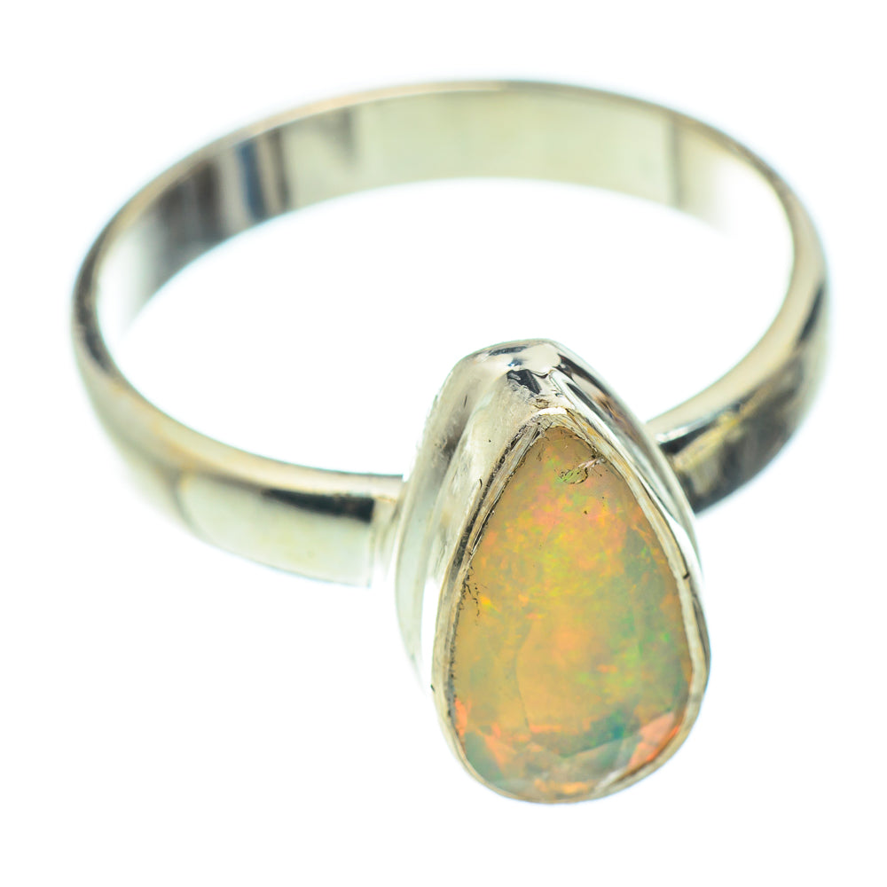 Ethiopian Opal Rings handcrafted by Anasilvercos - RING53105