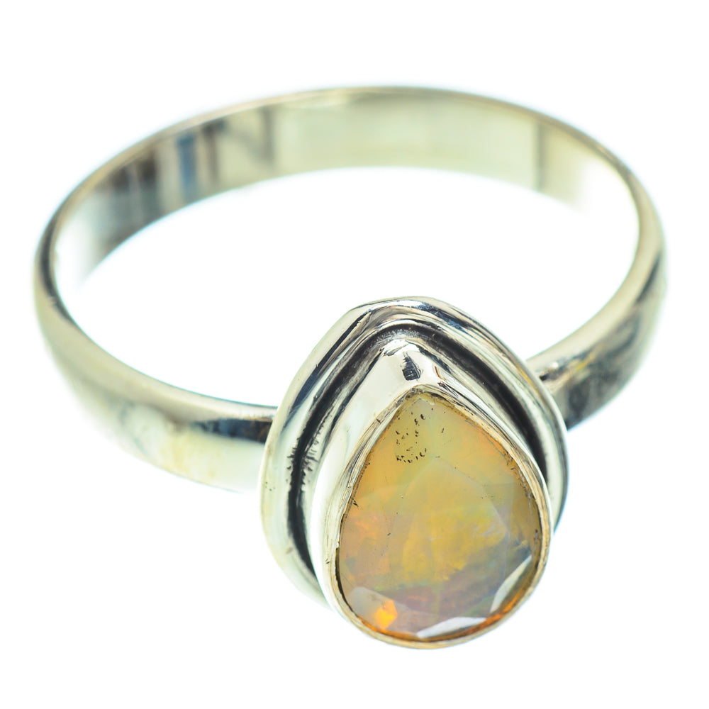Ethiopian Opal Rings handcrafted by Anasilvercos - RING53140