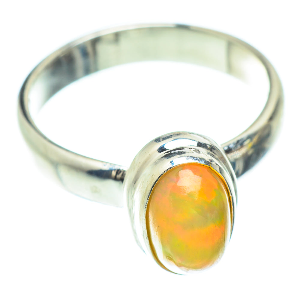 Ethiopian Opal Rings handcrafted by Anasilvercos - RING53170