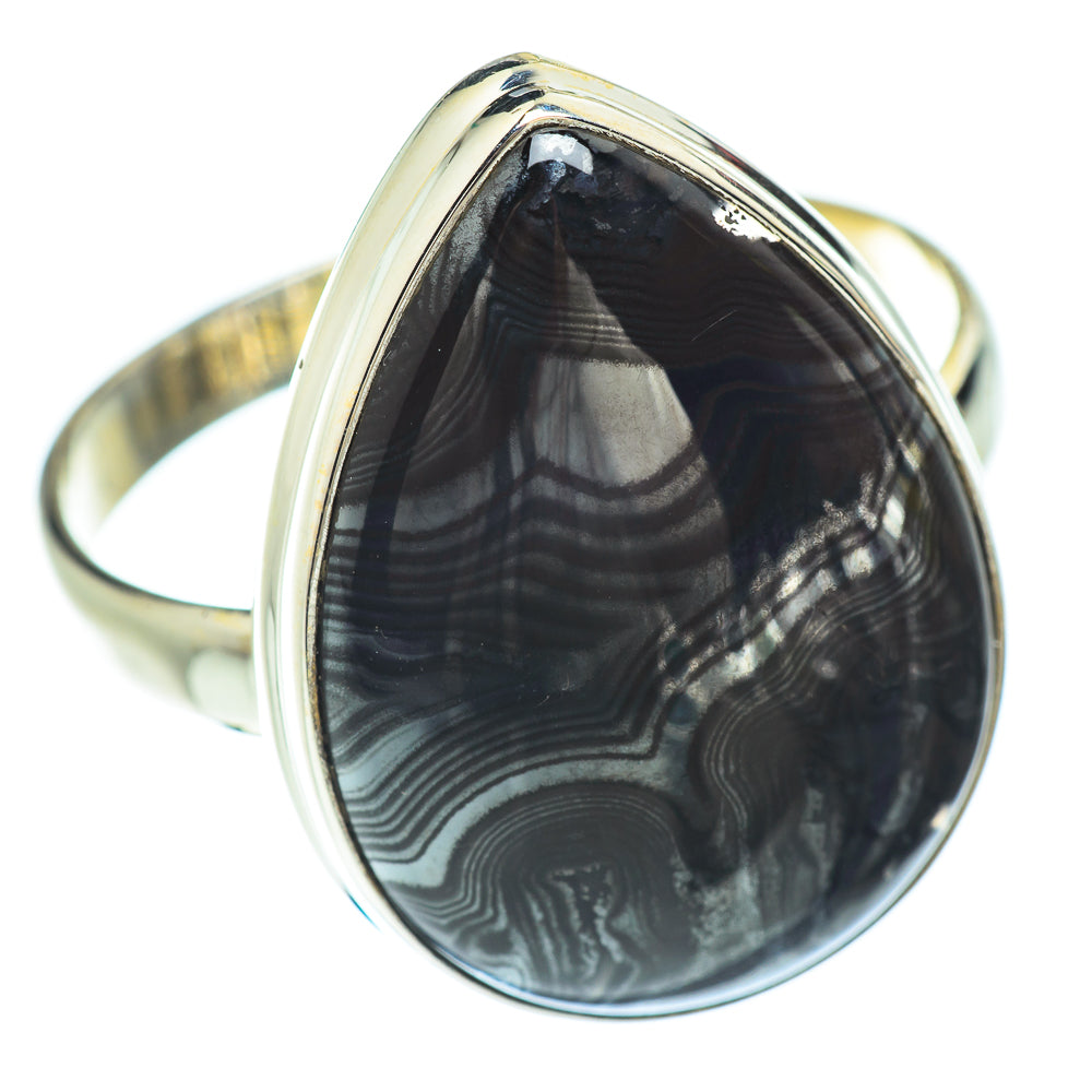 Psilomelane Rings handcrafted by Anasilvercos - RING53345