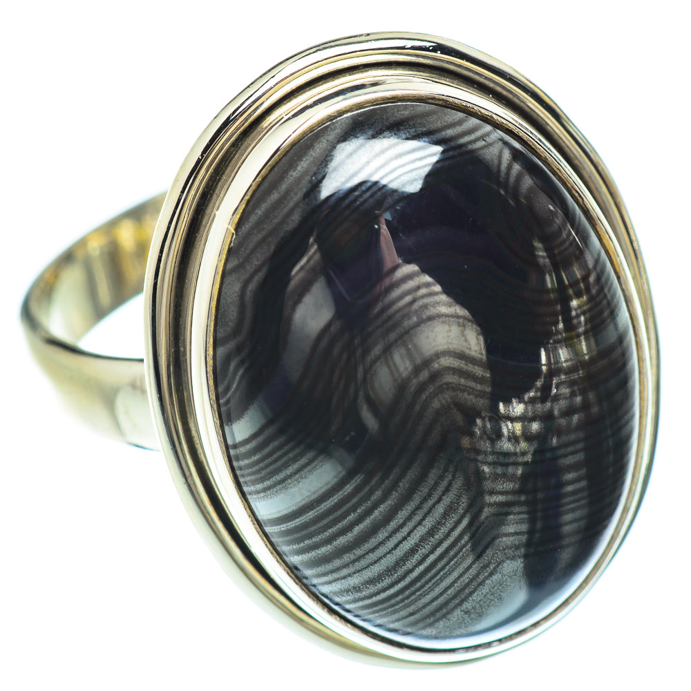Psilomelane Rings handcrafted by Anasilvercos - RING53379