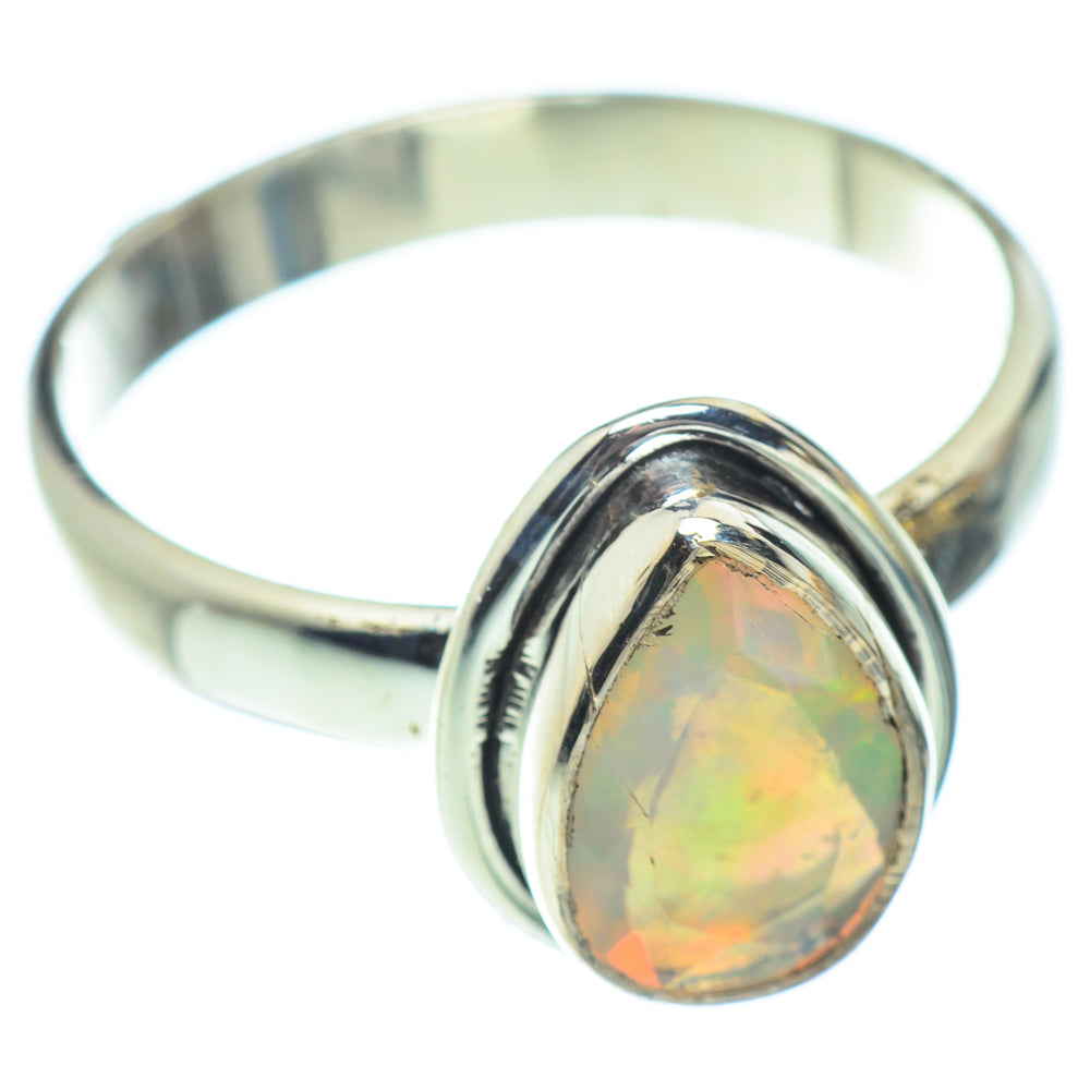 Ethiopian Opal Rings handcrafted by Anasilvercos - RING53411