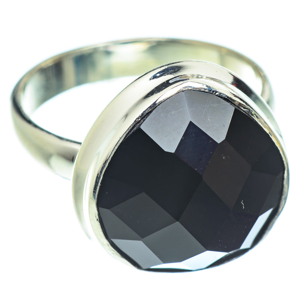 Black Onyx Rings handcrafted by Anasilvercos - RING53459