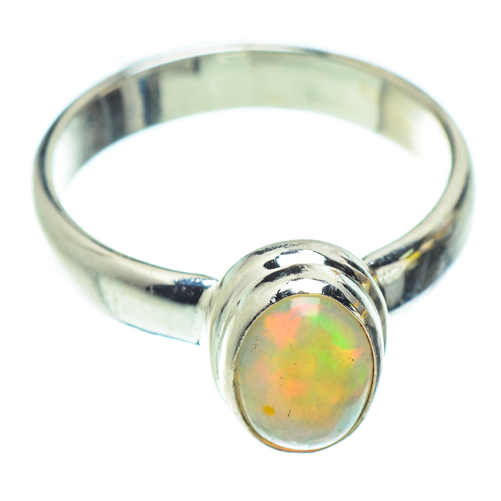 Ethiopian Opal Rings handcrafted by Anasilvercos - RING53487