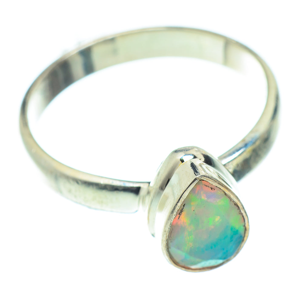 Ethiopian Opal Rings handcrafted by Anasilvercos - RING53507