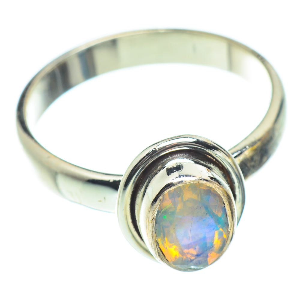 Ethiopian Opal Rings handcrafted by Anasilvercos - RING53527