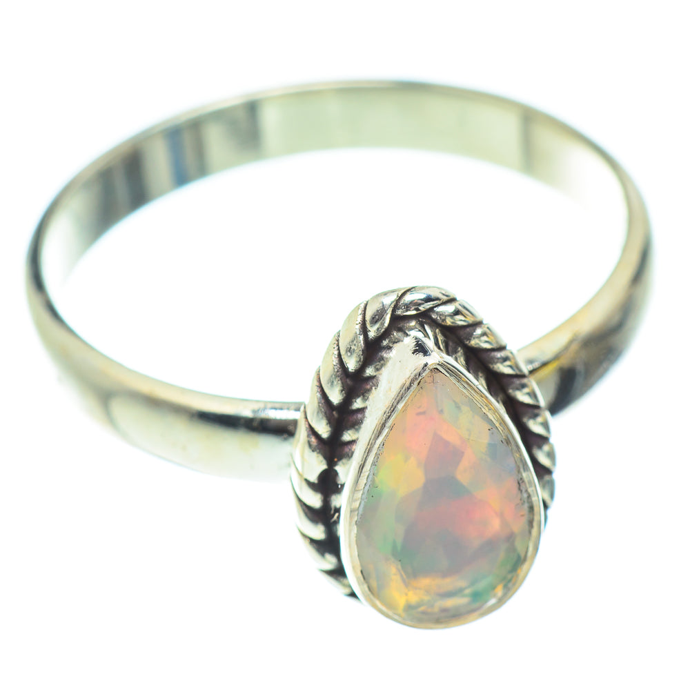 Ethiopian Opal Rings handcrafted by Anasilvercos - RING53579