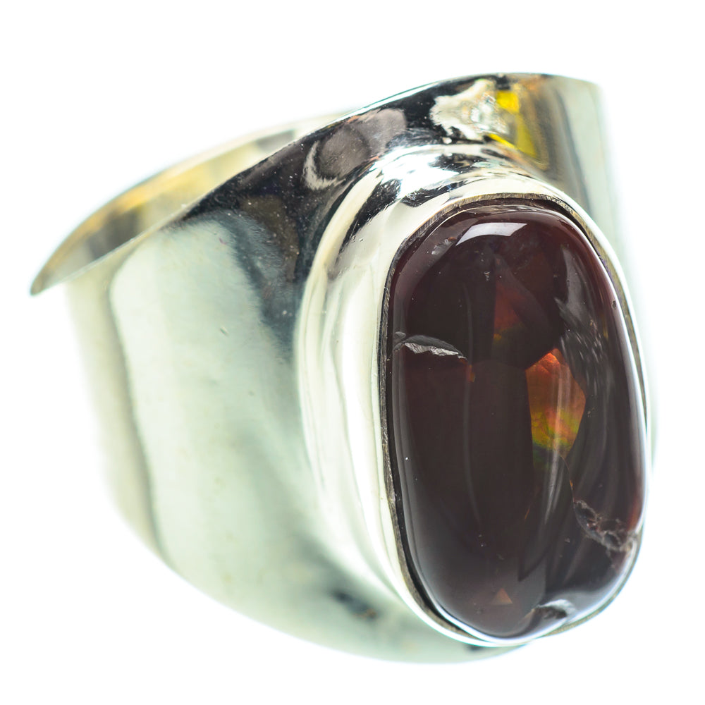 Mexican Fire Agate Rings handcrafted by Anasilvercos - RING53614