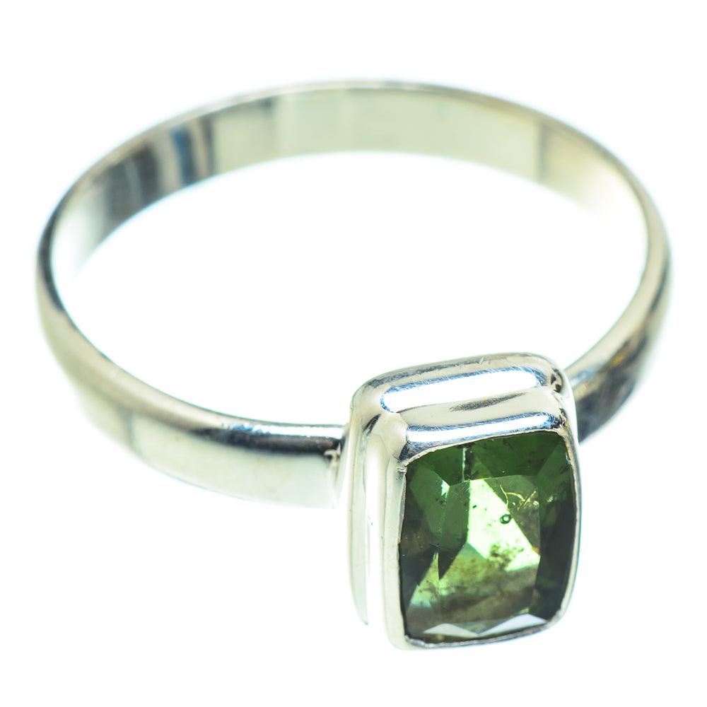Czech Moldavite Rings handcrafted by Anasilvercos - RING53648
