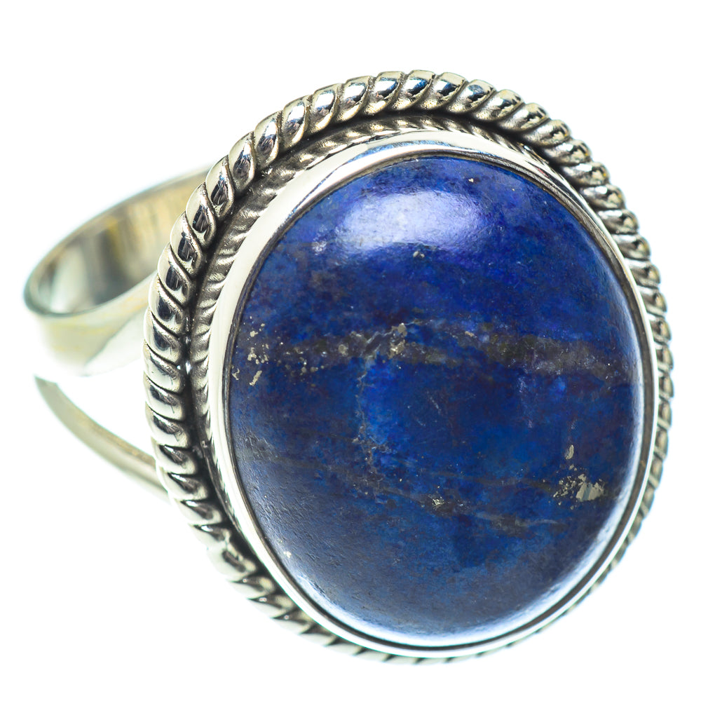 Lapis Lazuli Rings handcrafted by Anasilvercos - RING53656