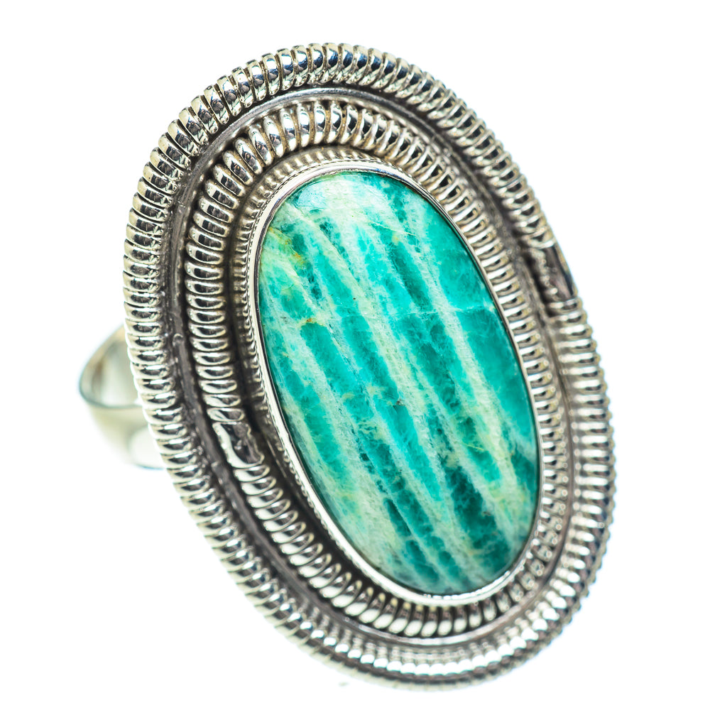 Amazonite Rings handcrafted by Anasilvercos - RING53684
