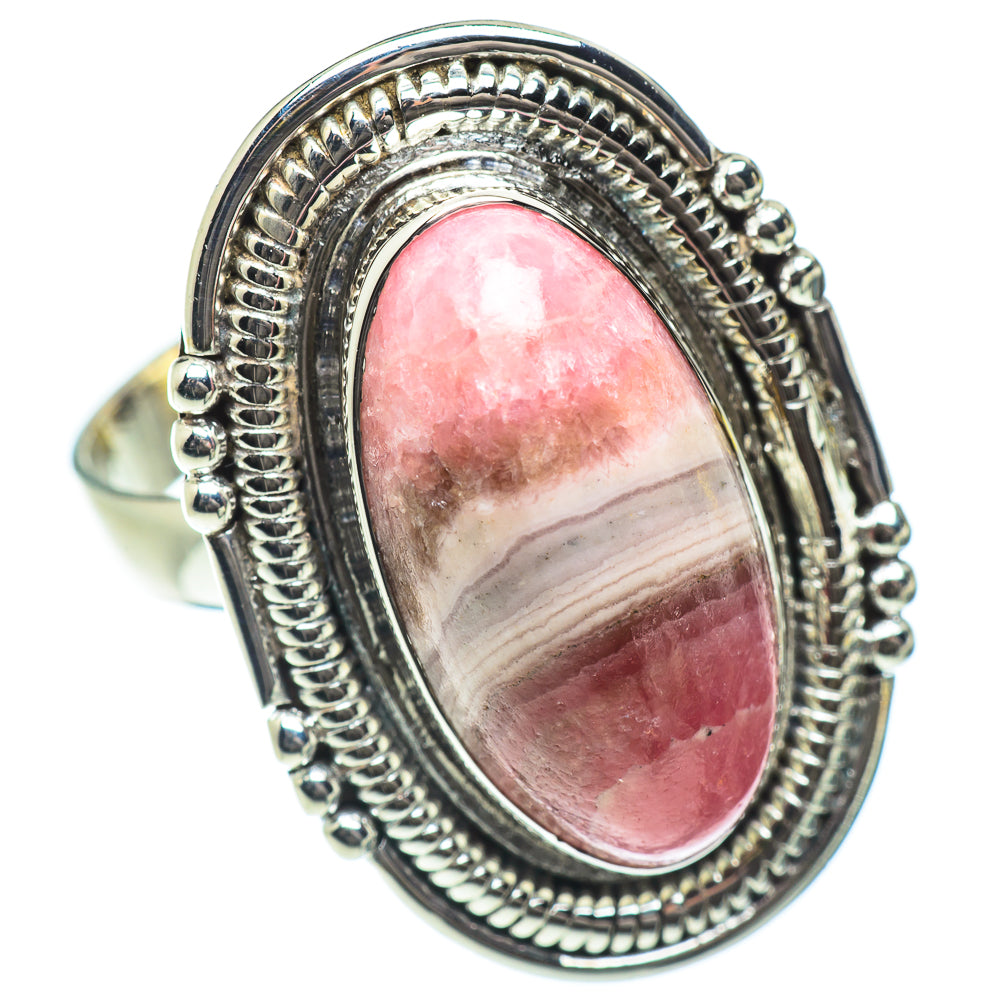 Rhodochrosite Rings handcrafted by Anasilvercos - RING53700