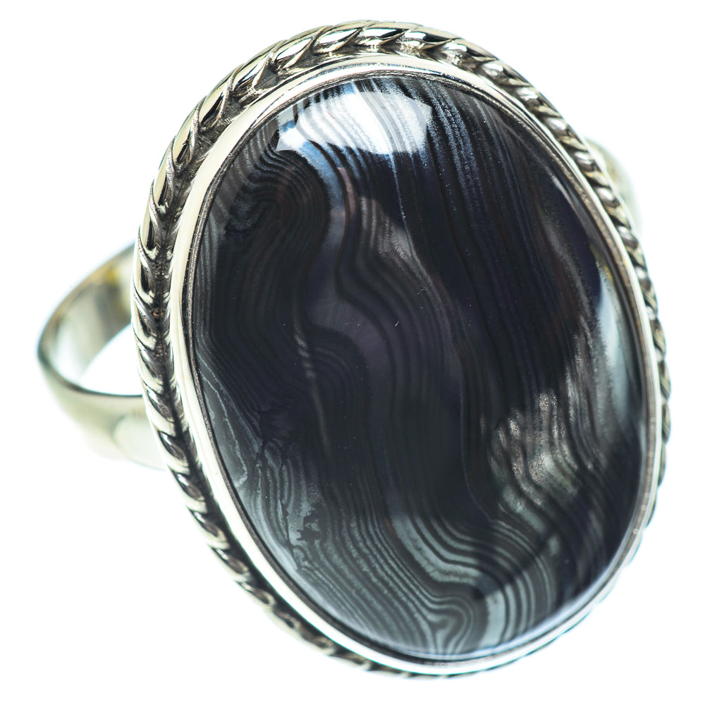 Psilomelane Rings handcrafted by Anasilvercos - RING53711
