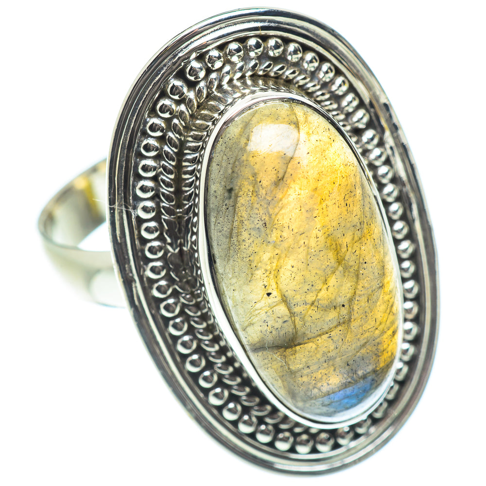 Labradorite Rings handcrafted by Anasilvercos - RING53724