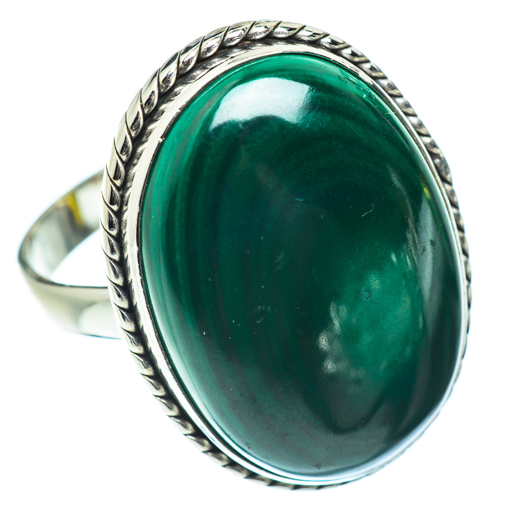 Malachite Rings handcrafted by Anasilvercos - RING53730