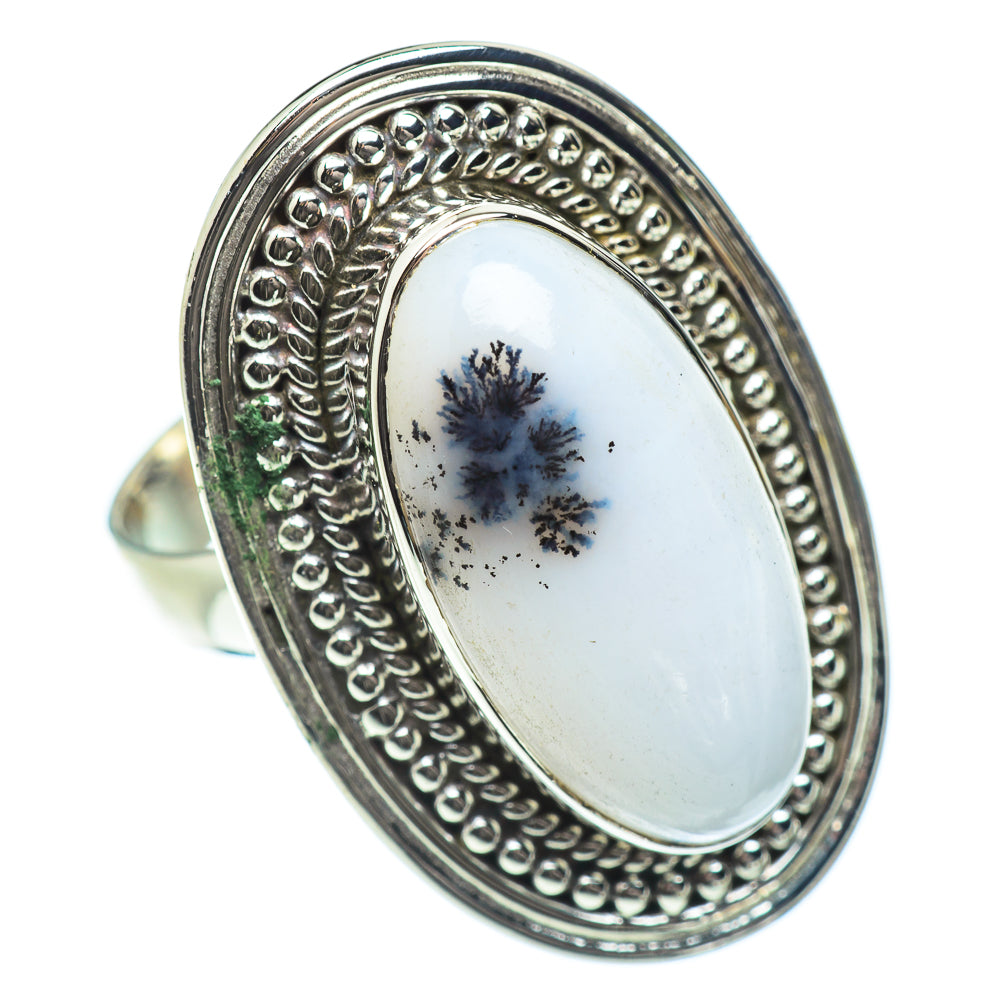 Dendritic Opal Rings handcrafted by Anasilvercos - RING53759