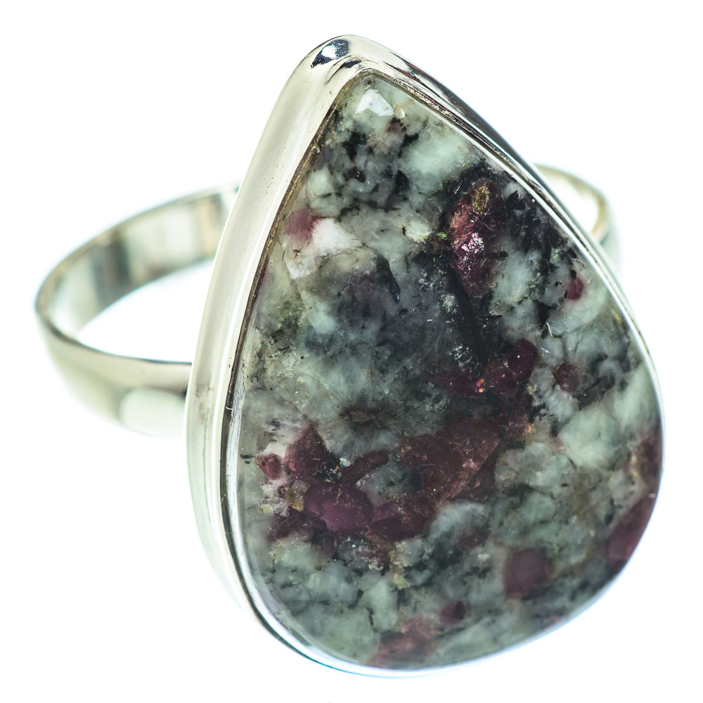 Russian Eudialyte Rings handcrafted by Anasilvercos - RING53761