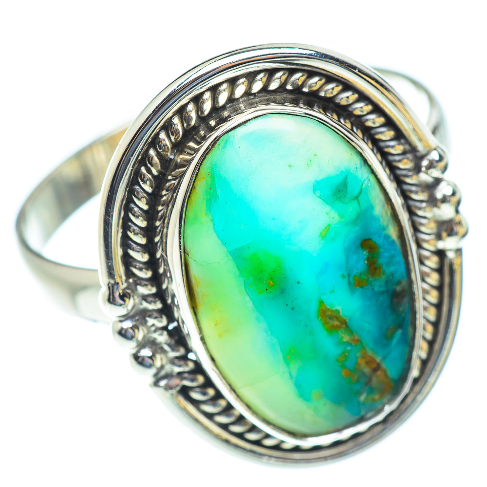 Peruvian Opal Rings handcrafted by Anasilvercos - RING53788