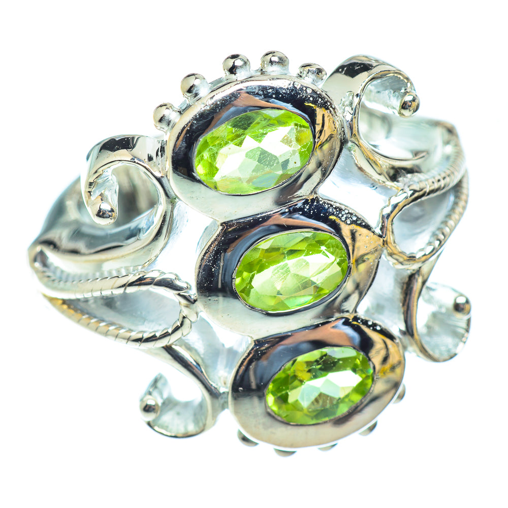 Peridot Rings handcrafted by Anasilvercos - RING53792