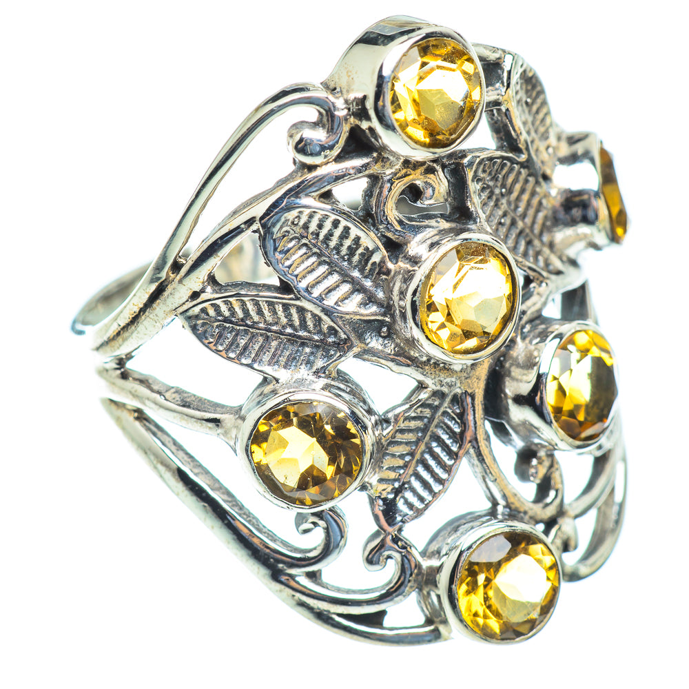Citrine Rings handcrafted by Anasilvercos - RING53801