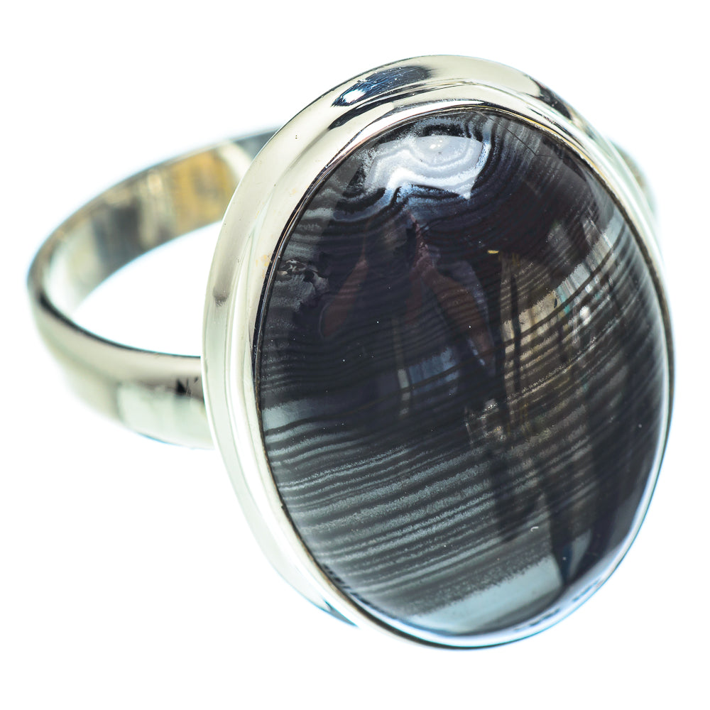 Psilomelane Rings handcrafted by Anasilvercos - RING53811