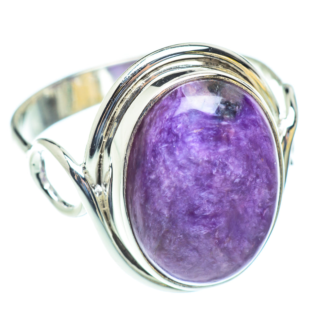 Charoite Rings handcrafted by Anasilvercos - RING53842