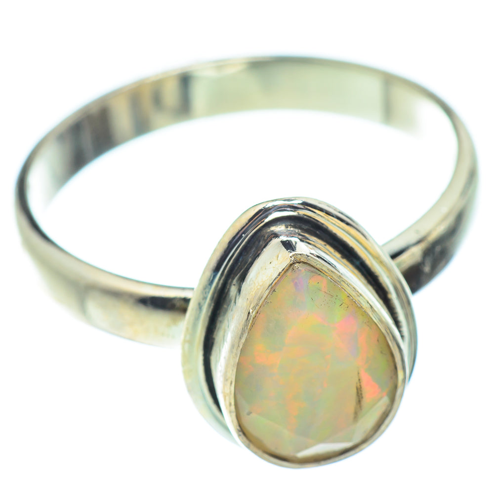 Ethiopian Opal Rings handcrafted by Anasilvercos - RING53852