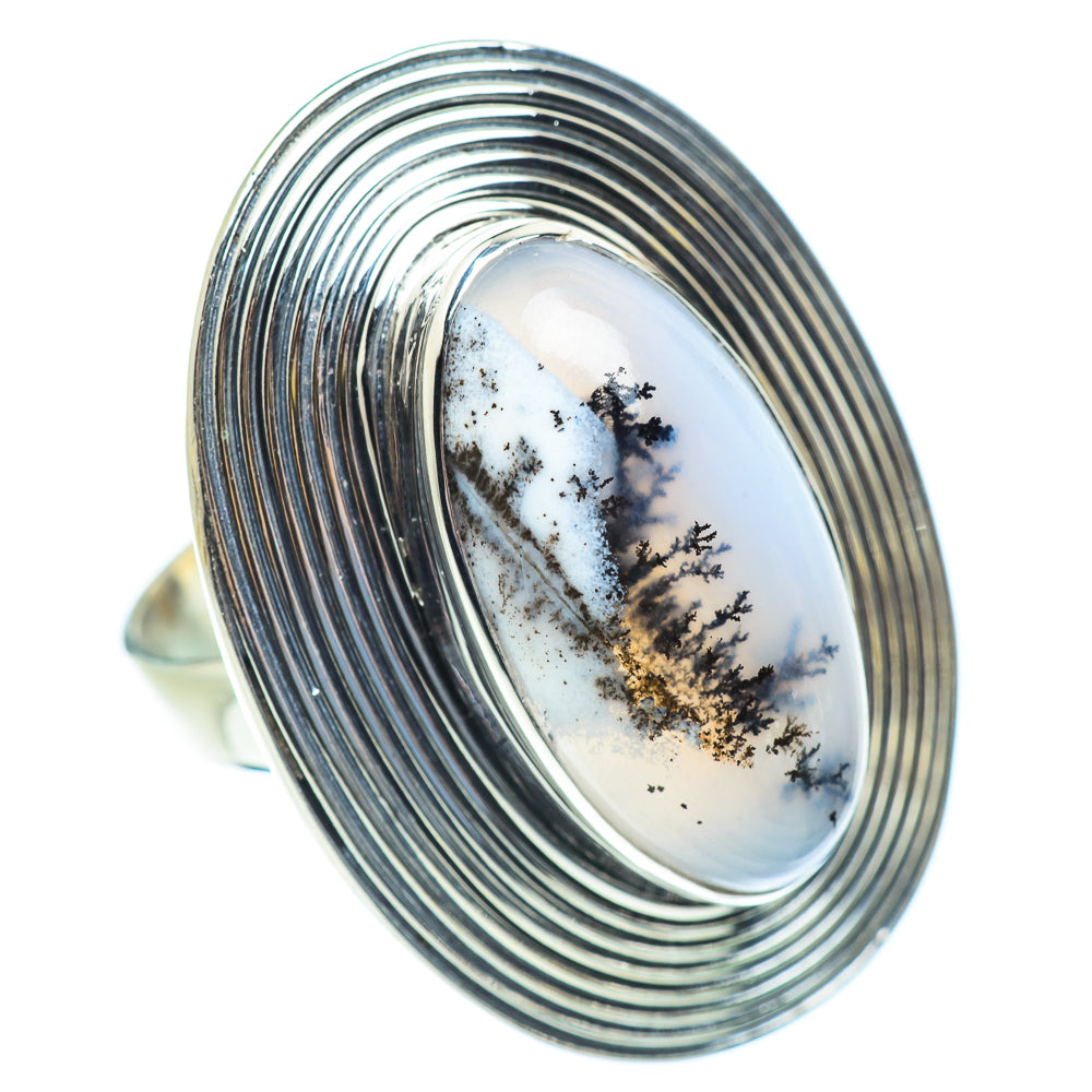 Dendritic Opal Rings handcrafted by Anasilvercos - RING54023
