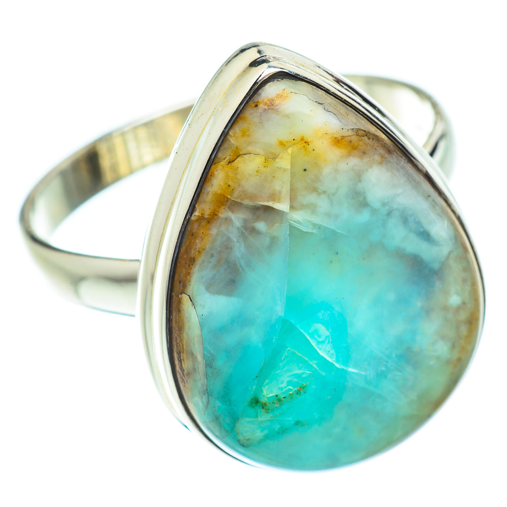 Peruvian Opal Rings handcrafted by Anasilvercos - RING54036