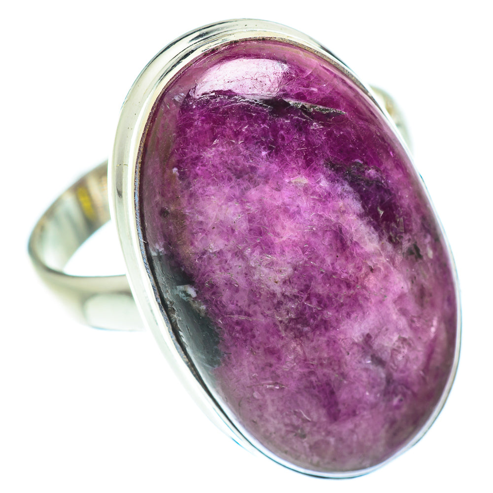 Ruby Fuchsite Rings handcrafted by Anasilvercos - RING54060