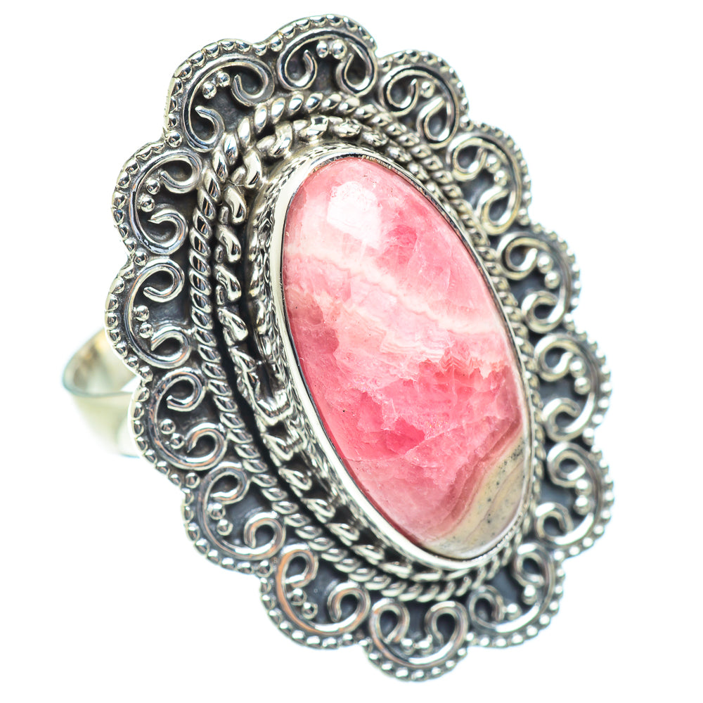 Rhodochrosite Rings handcrafted by Anasilvercos - RING54061